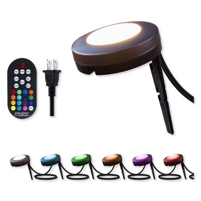 GE Enbrighten Seasons Color Change LED Landscape Lights, 6 Lights